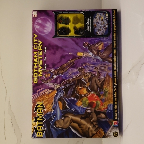 Mattel Batman Gotham City Mystery Game Ages 7+ 2-5 Players 2003 - Picture 6 of 10